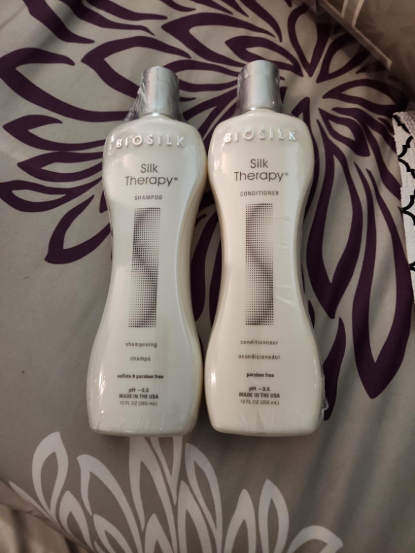 BIOSILK Silk Therapy Duo Set Shampoo and Conditioner-CAN-B004J0R in Health & Special Needs in Vancouver