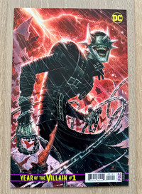 DC Year of the Villian #1 rare 1:500 variant NM