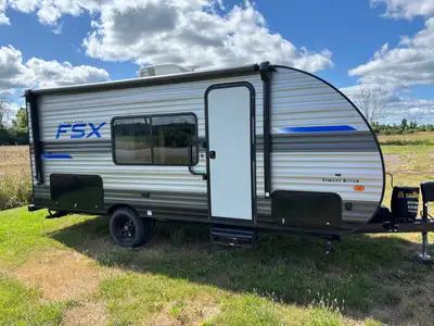 2021 Forest River Salem FSX 179DBK. Length: 22.5 feet. Rarely used, like new condition. Lightweight,...