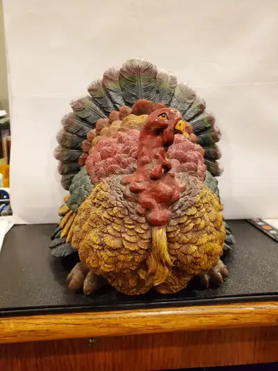DECORATIVE TURKEY # I Will NOT respond to Is it available # Price is firm, no offers, serious buyer...