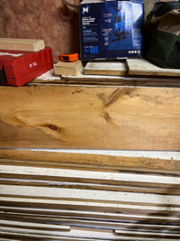 1x10 Red Pine wood planks