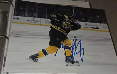 Torey Krug signed 8x10 photos Bruins Blues Hockey, View more