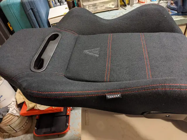 Driver's Tanaka Black Cloth Racing Seat for Honda & Acura in Other Parts & Accessories in Edmonton - Image 7