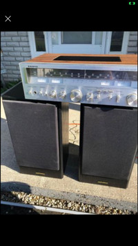 Genexxa/Optimus (Radio Shack) 100 watt bookshelf speakers (recei