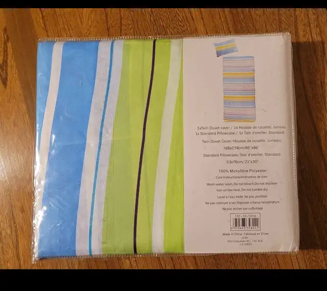 Twin Duvet cover/pillow sham in Bedding in Hamilton - Image 3