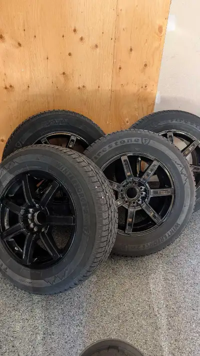 FOR SALE: 18" Winter Wheel & Tire Package - Fits Jeep & Dodge Get ready for winter with this direct-...