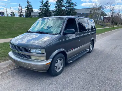 Well maintained all wheel drive 2001 Chev Astro. Very clean for its age. 334000 km. Please phone or...