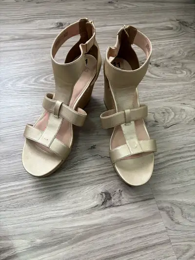 UGG women’s heels shoe chaussures femmes (gold) , View more