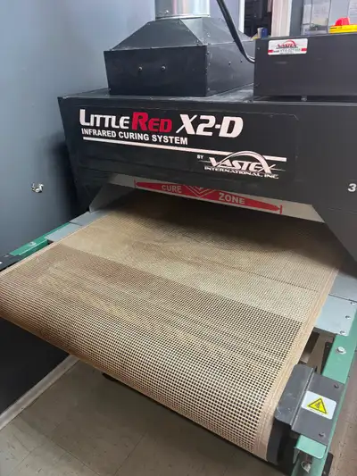 Brother GTX - DTG or DTF Printer with supplies and accessories, Little Red infrared dryer & pretreat...