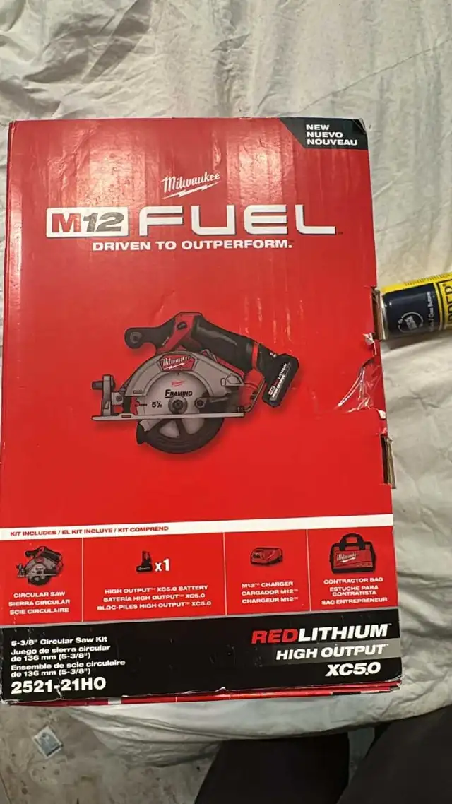 Milwaukee M12 Fuel Circular Saw in Power Tools in Brantford - Image 3
