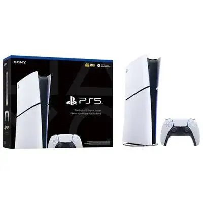 Sony PS5 digital edition with Sony ps5 3d headset., View more