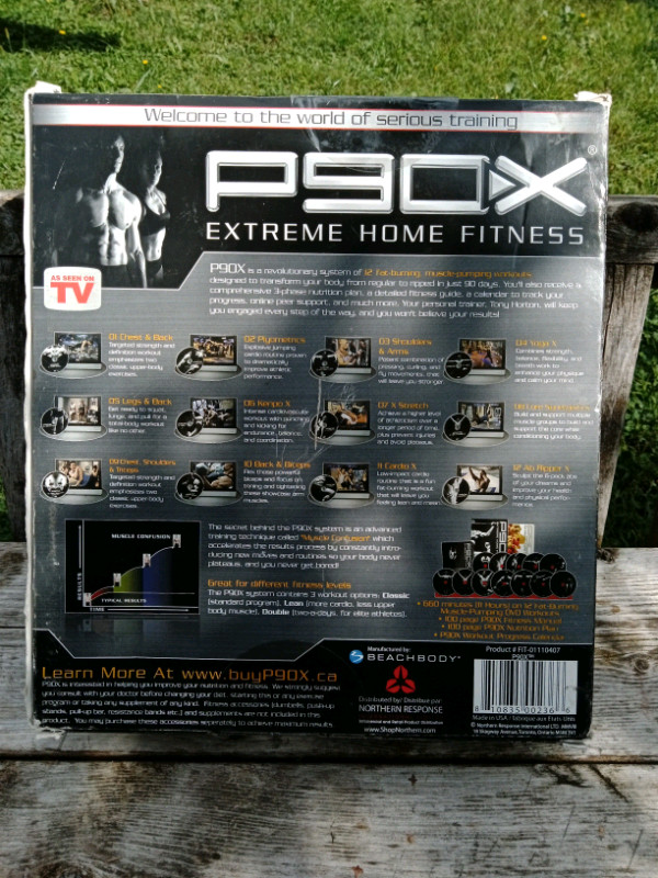 Brand New P90X Extreme DVD Home Fitness Workout Program in Other in Oshawa / Durham Region - Image 3
