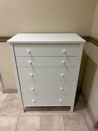 IKEA white dresser, View more