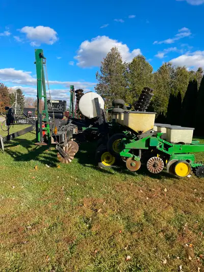 new idea loader off a ford 5610 ( not pretty but it works) easy on/off $500 Steel fingers and caps f...