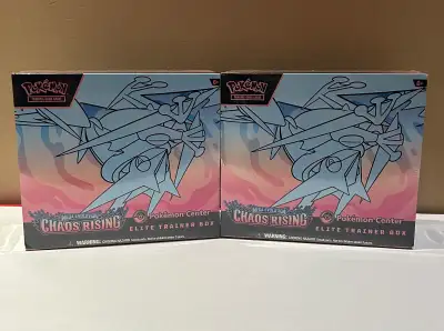Pokémon Center Chaos Rising Elite Trainer Box - Rips in seal, View more