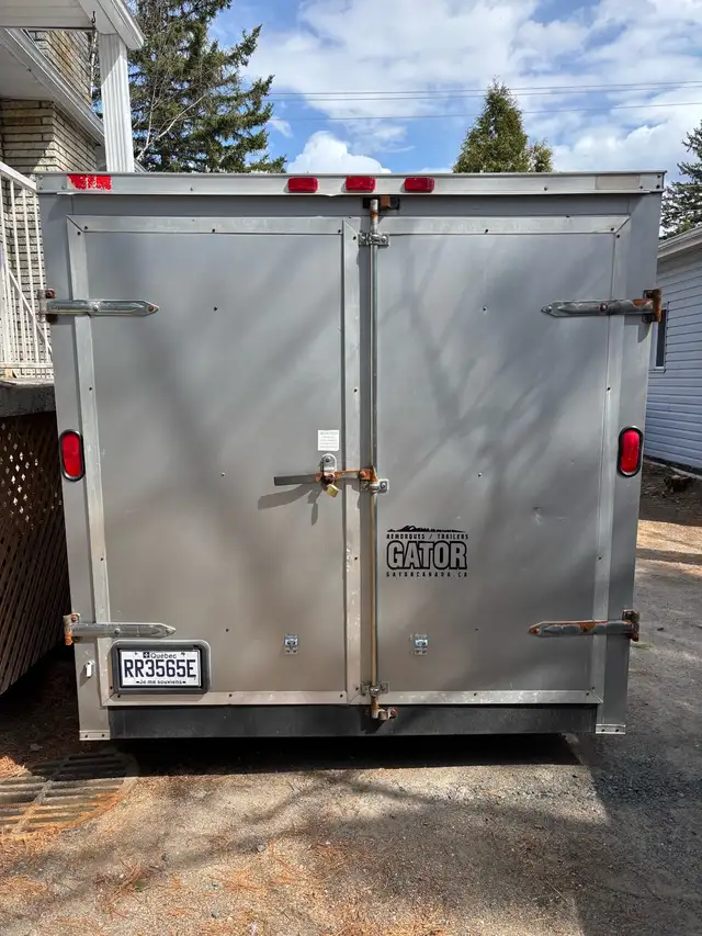 Gator cargo remorque 16x7x6.5 in Cargo & Utility Trailers in Lac-Saint-Jean - Image 4