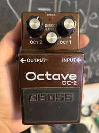BOSS Octave pedal