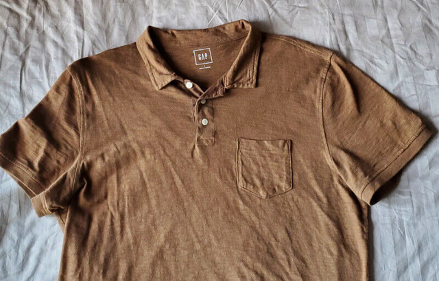 Gap polo shirt chestnut - L in Men's in City of Halifax