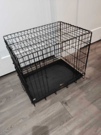Metal wire dog pet cage