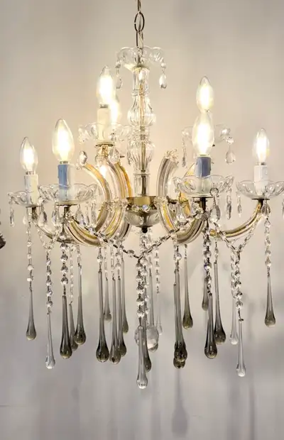 Italian Murano Glass Chandelier, View more