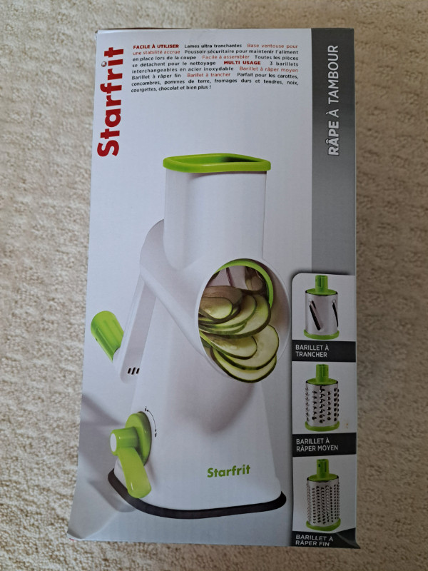 Starfrit Drum Grater - New! in Kitchen & Dining Wares in Burnaby/New Westminster - Image 3