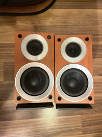 Wood Panasonic speakers