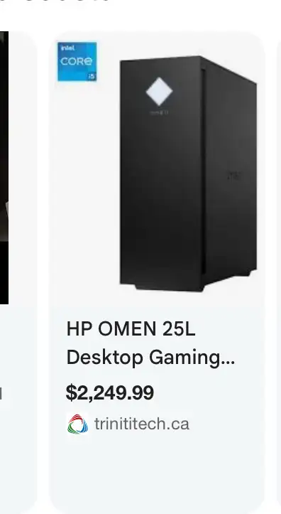 omen pc 25l hp in Desktop Computers in Delta/Surrey/Langley - Image 2