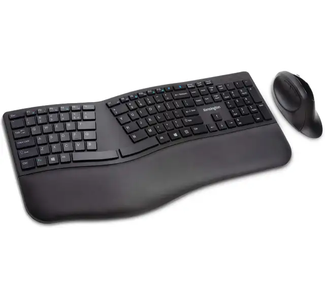 Kensington Pro Fit Ergonomic Wireless Keyboard and Mouse in Mice, Keyboards & Webcams in Kitchener / Waterloo - Image 2