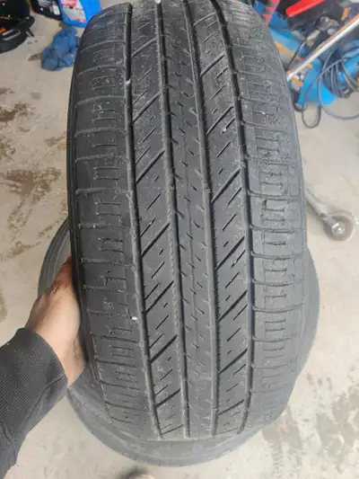 I have 3 Goodyear tires for sale. In great condition. 225/50/17 All 3 Tires have good tread.