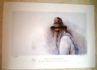 Signed Paul Murray Limited edition print Moonshiner Preliminary