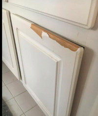 Solution for Peeling thermofoil cabinets.