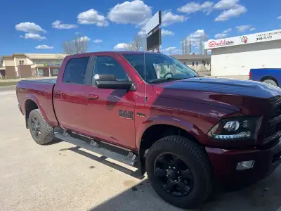 For sale 2017 dodge ram Laramie, all options except a sunroof. 5.7 hemi has sliding fifth wheel in b...