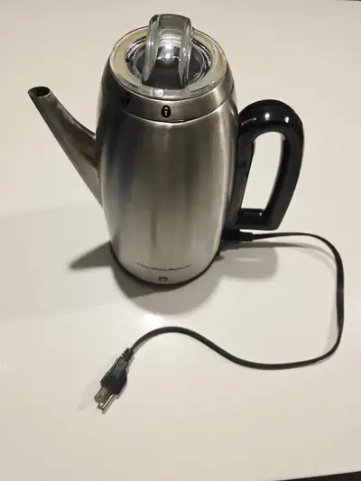 Hamilton Beach Stainless Steel 12-Cup Percolator used, View more