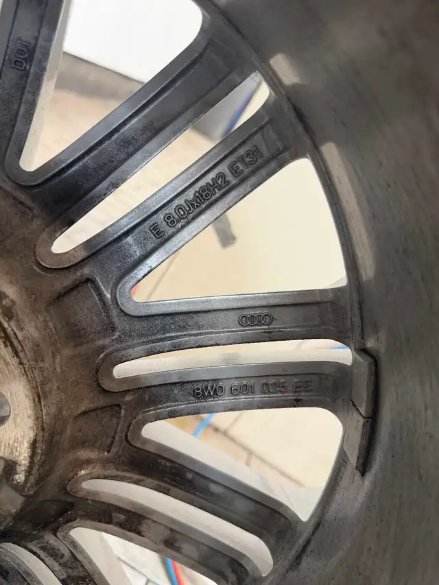 Audi S4 S5 OEM alloy wheels rims 18" inch with winter Michelin in Tires & Rims in Oakville / Halton Region - Image 6