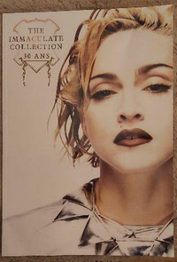 MADONNA - THE IMMACULATE COLLECTION 30 ANS LIVRE EN FRANÇAIS