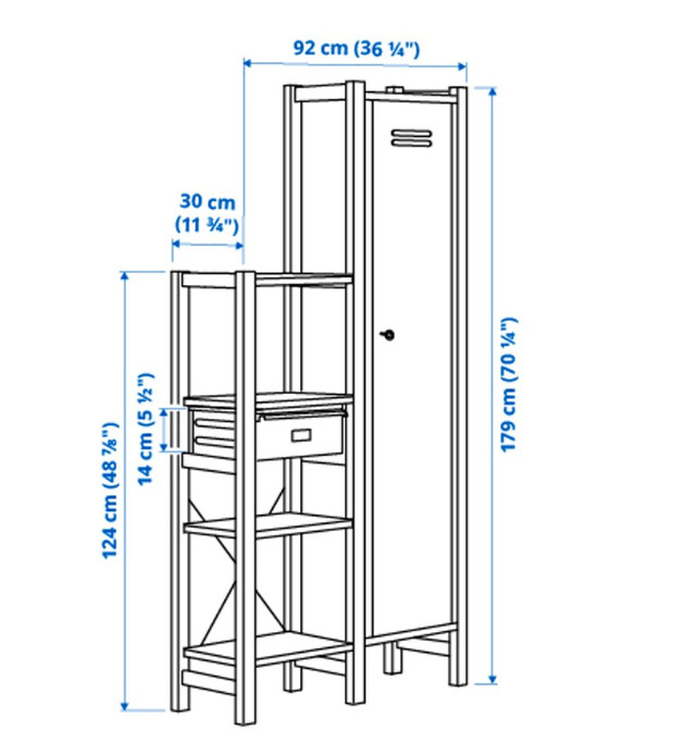 IKEA IVAR Storage System in Bookcases & Shelving Units in Ottawa - Image 4