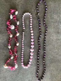 Variety of fashion necklaces