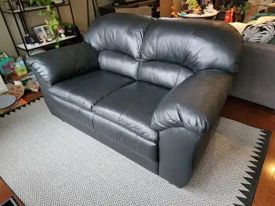 Chesterfield Shop Leather Loveseat, View more