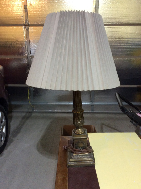 Brass Table Lamp in Indoor Lighting & Fans in London