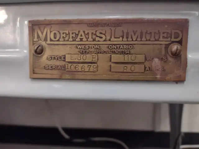 1920's cast iron Moffat stove in robin egg blue62863276168194123