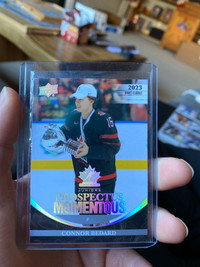 Connor Bedard hockey card