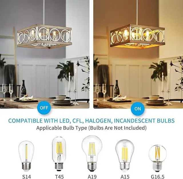 NEW - 4-Light Modern Chandelier in Indoor Lighting & Fans in Kitchener / Waterloo - Image 3