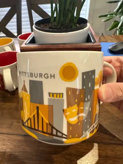 Starbucks you are here collection mug - Pittsburgh, View more