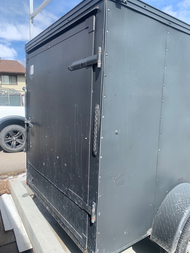 2019 cargo trailer 5x8 V  in Cargo & Utility Trailers in Calgary - Image 2