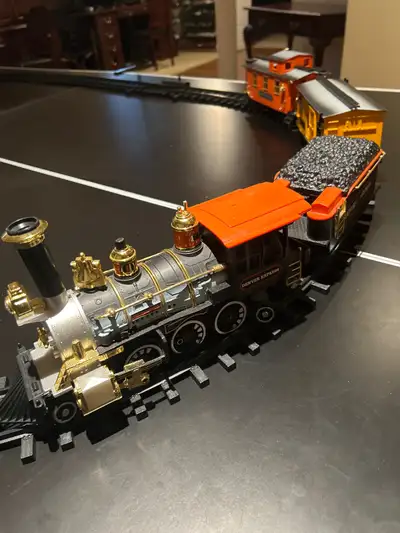 Vintage 80’s Denver Express Rocky Mountain toy train, View more