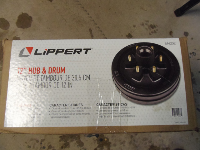 Complete Lippert Brake Assemblies and Drums in Cargo & Utility Trailers in Owen Sound