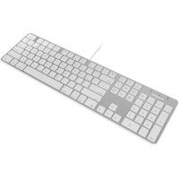 Macally 104 key Aluminum Ultra Slim USB Keyboard- NEW IN BOX