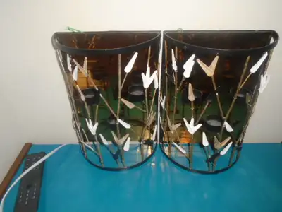 12" High - Tealight Wall Sconces .. Set of 2, View more