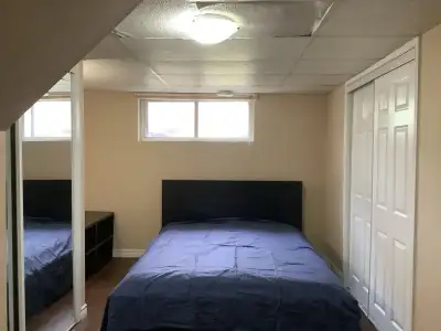 Two Bedroom Den Furnished Basement Eringate Drive, August 1st