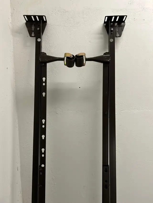 Twin/full/queen Size Metal Heavy Platform Bed Frame 4 Wheels in Beds & Mattresses in City of Toronto - Image 7